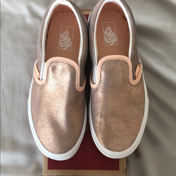 rose gold vans kids
